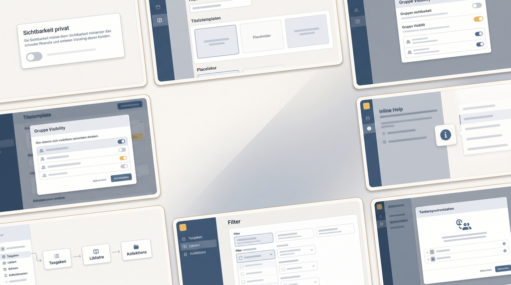 Updates & Features August 26: Mehr Kontrolle und Anpassung