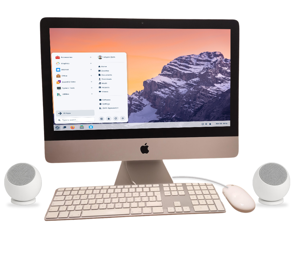 iMac 21,5" refurbished mit Zorin OS Education A-Zustand